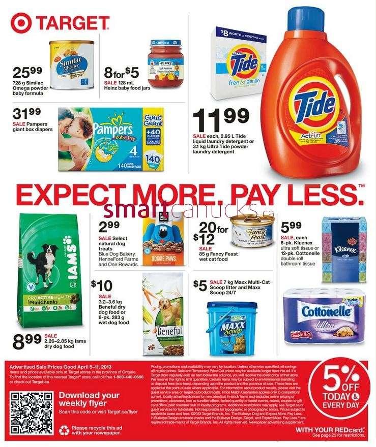 Target flyer Apr 5 to 11