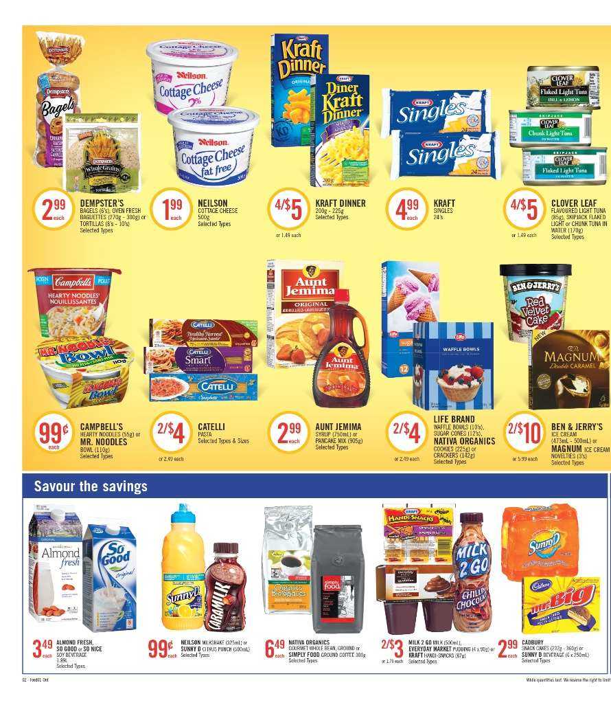 Shoppers Drug Mart Food Section On Flyer May To