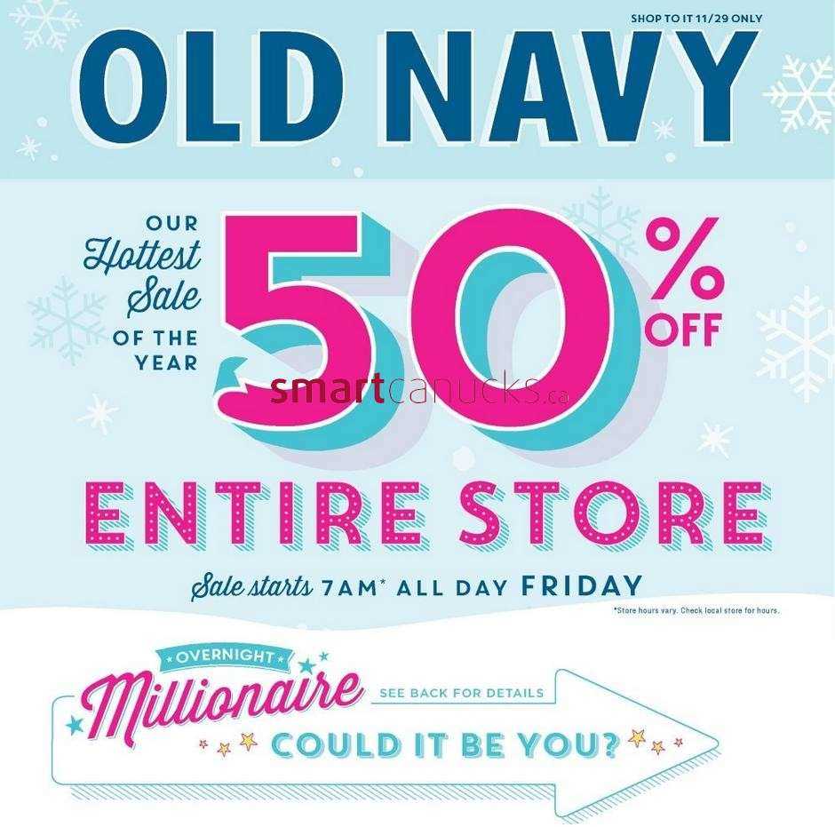 Old Navy Flyer July 9 to July 21