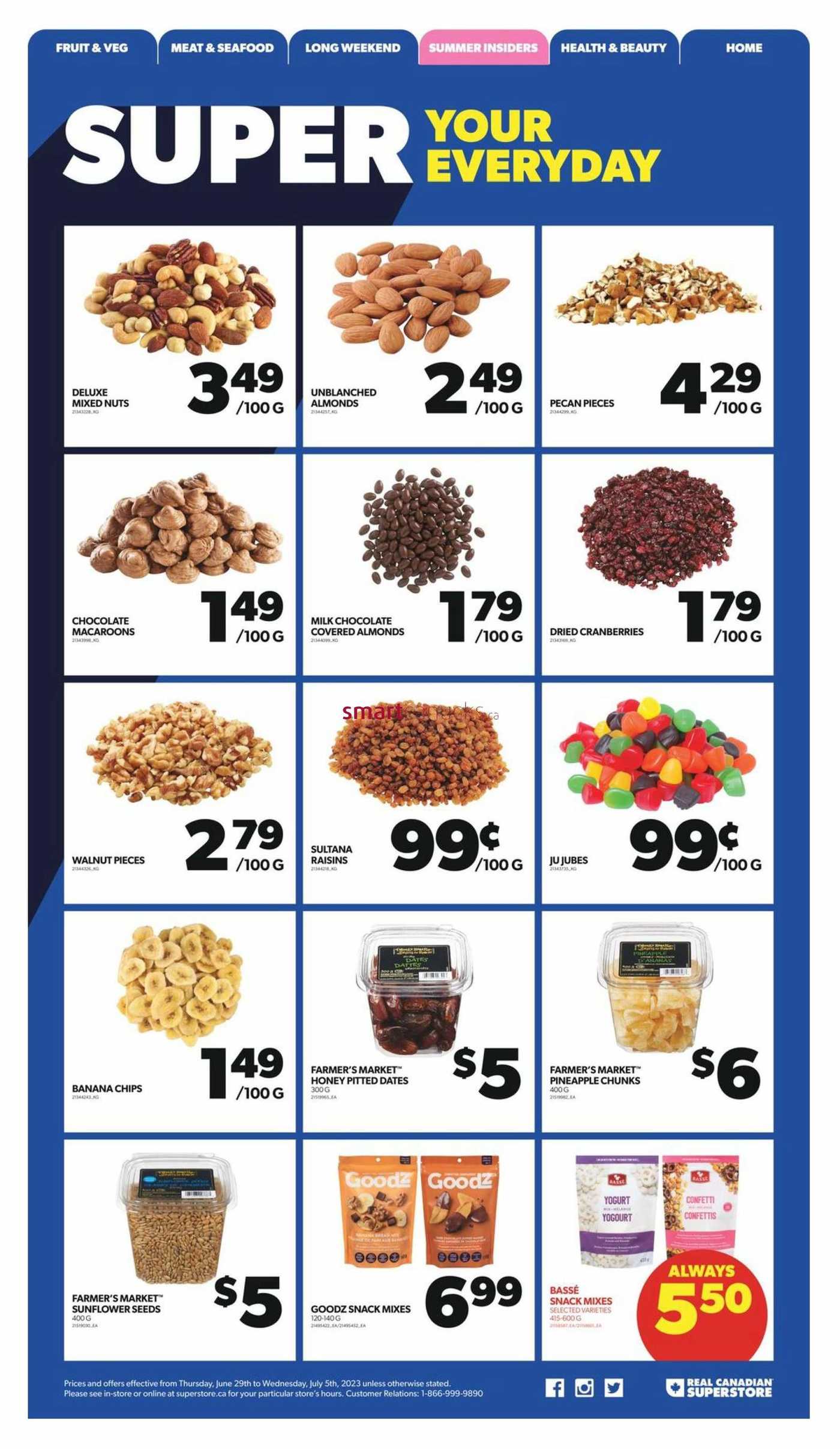 Real Canadian Superstore West Flyer June 29 To July 5