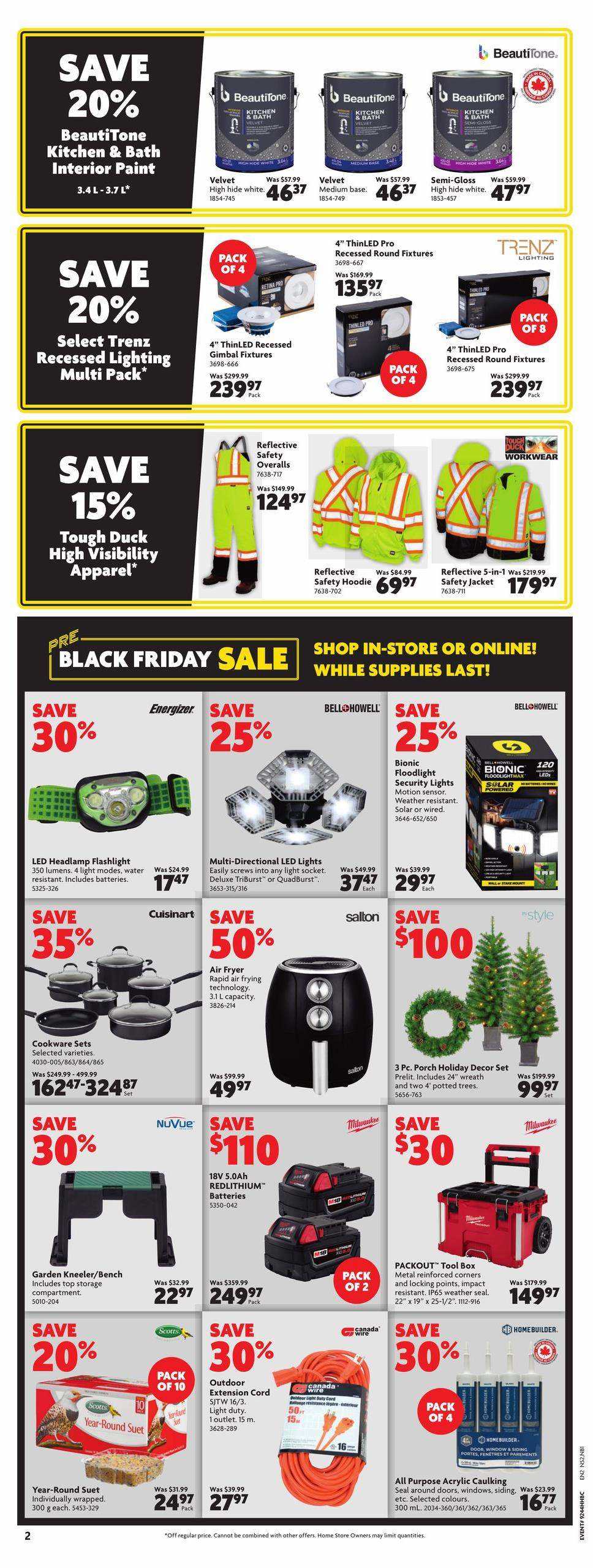 Home Hardware Building Centre Atlantic Flyer November To