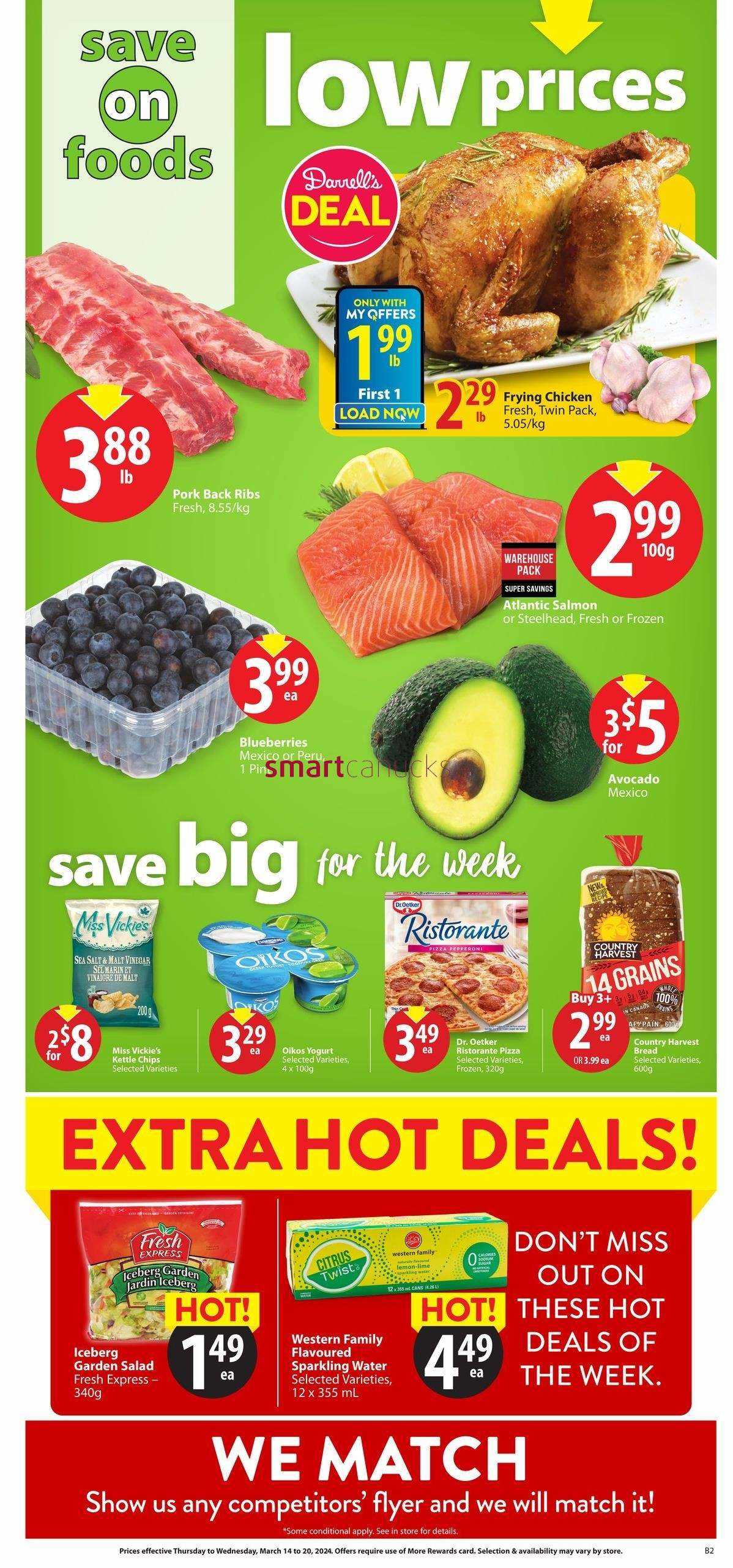 Save On Foods Ab Flyer March To