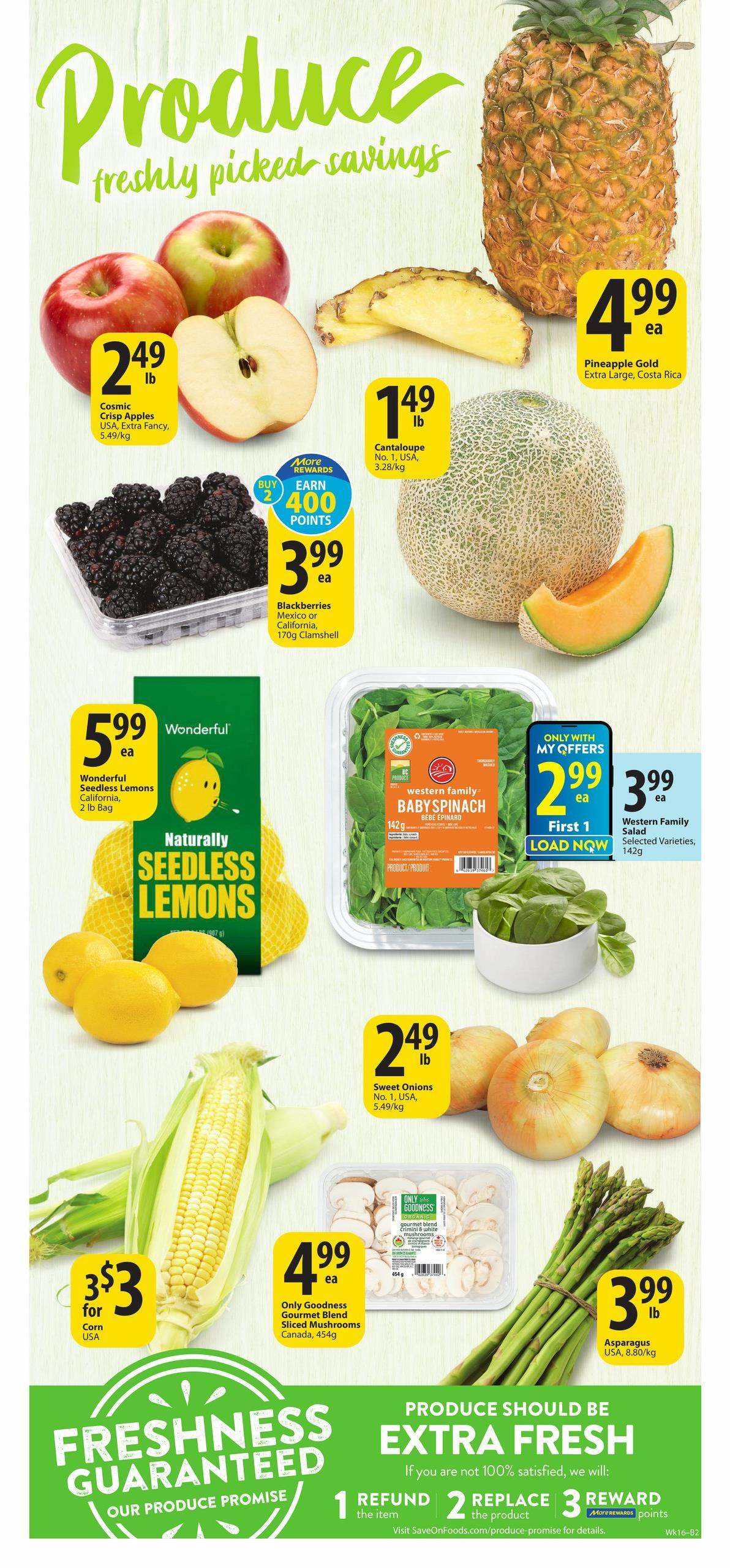 Save On Foods Ab Flyer April To