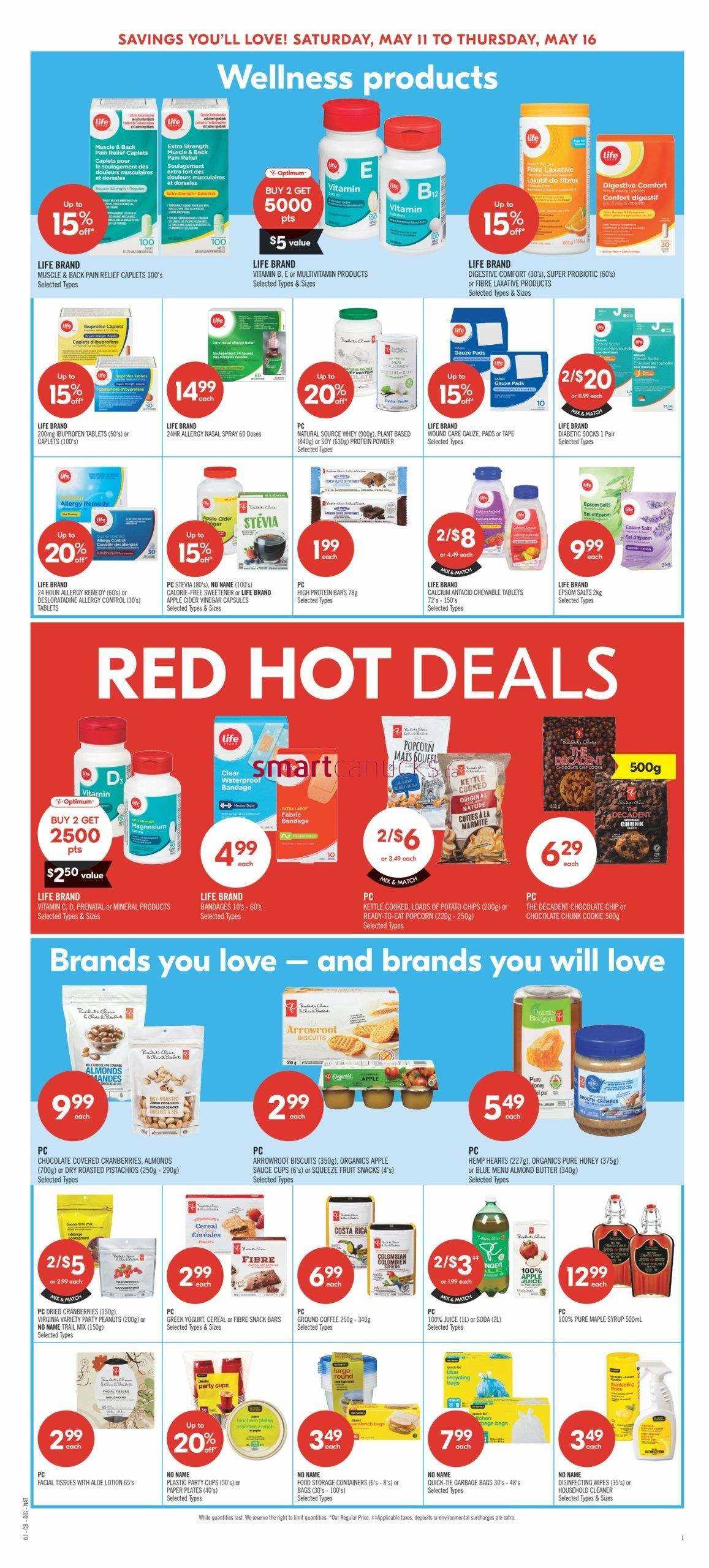 Shoppers Drug Mart West Flyer May To