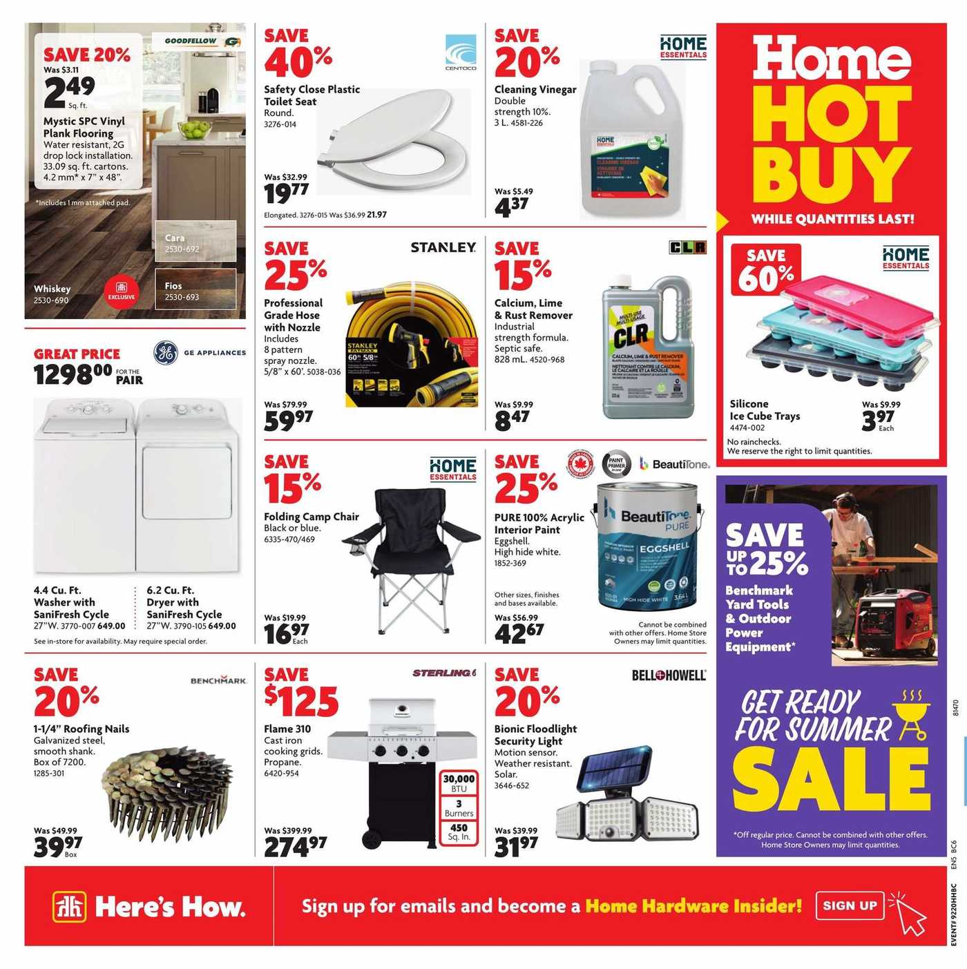 Home Hardware Building Centre Bc Flyer May To