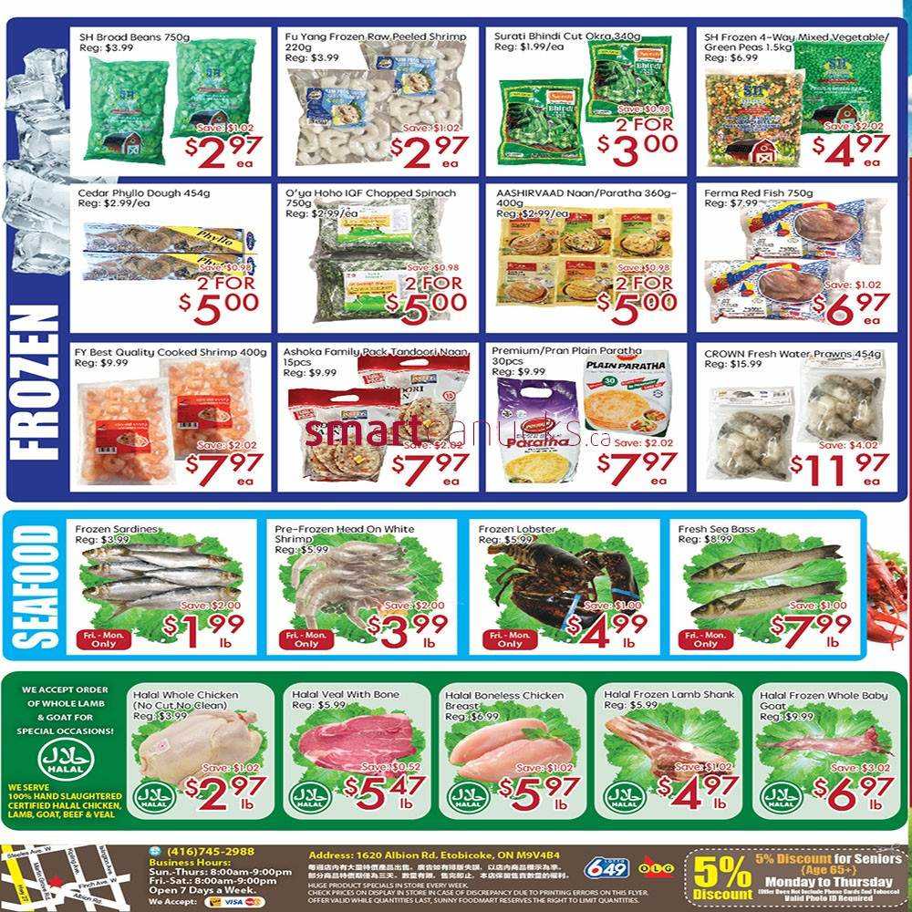 Sunny Foodmart Etobicoke Flyer July To