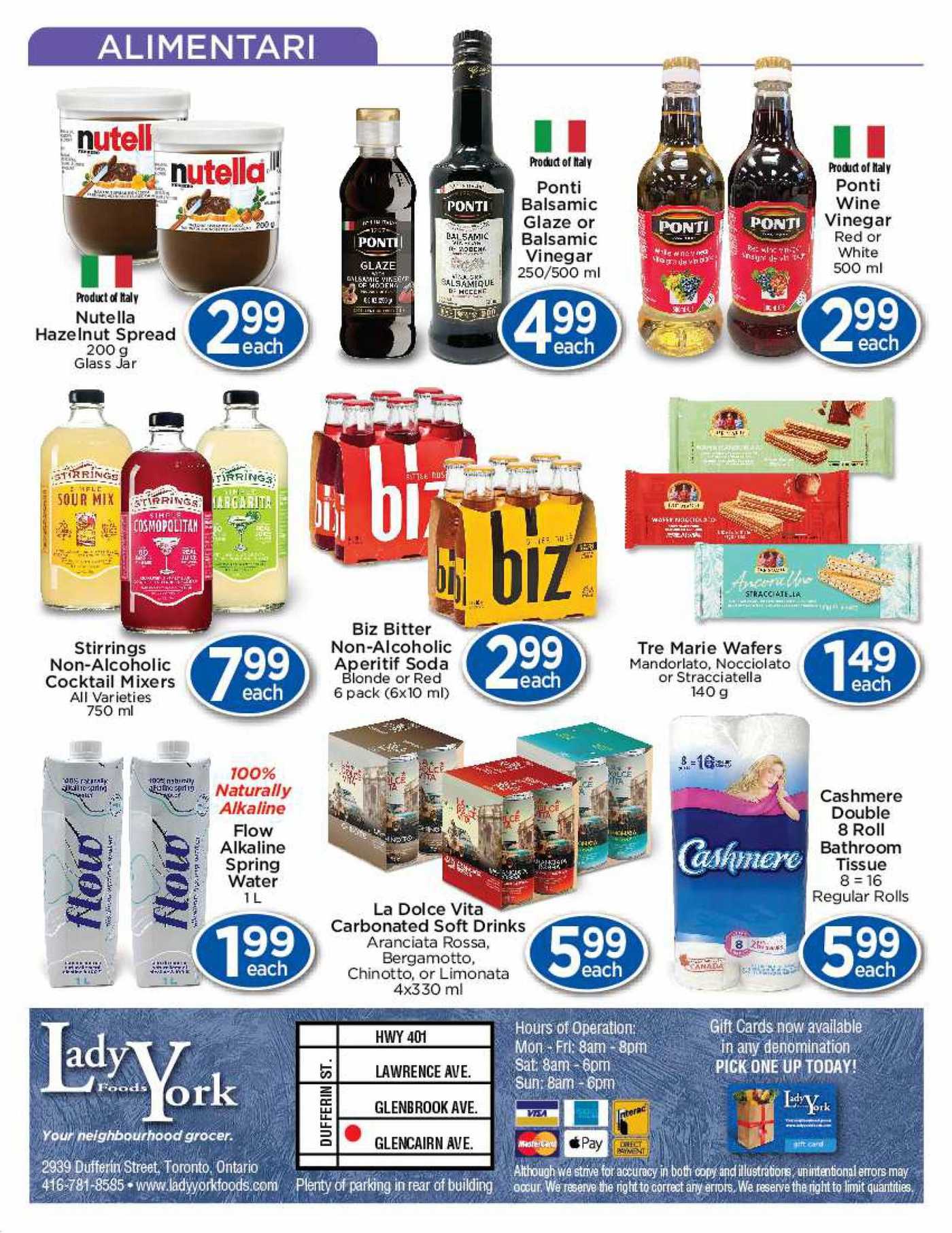 Lady York Foods Flyer July To