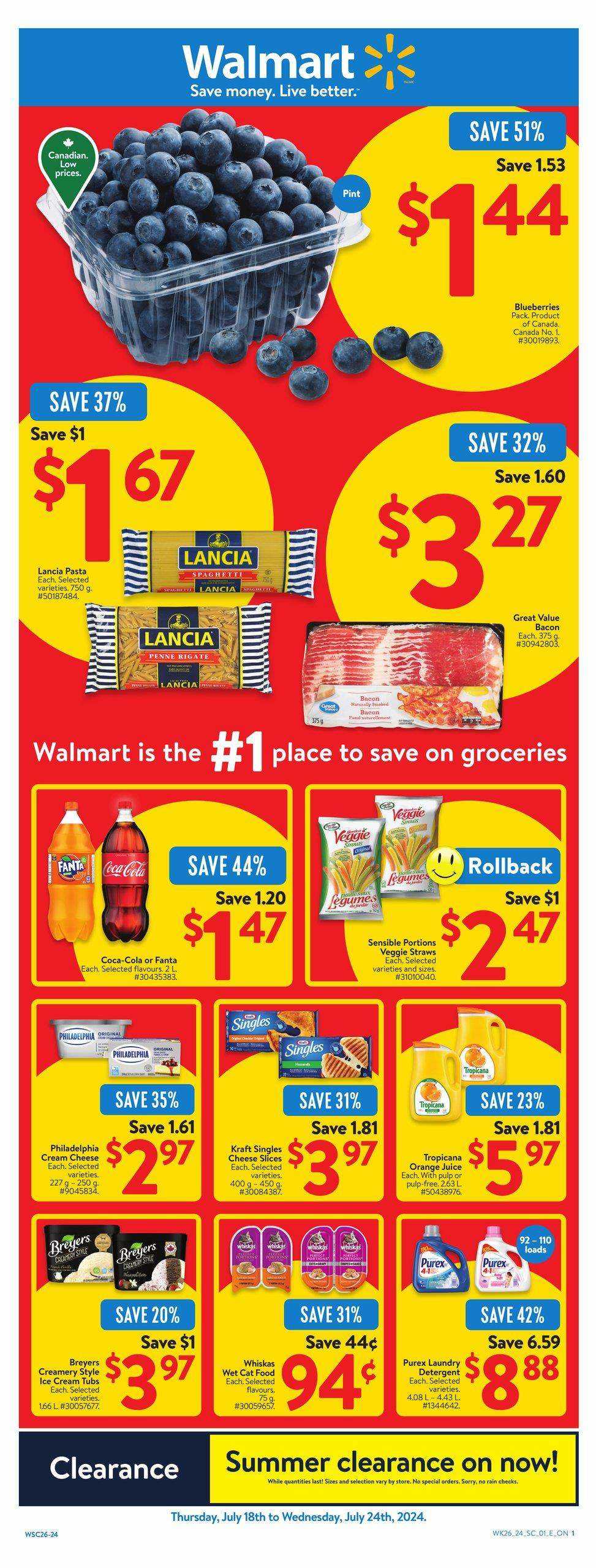 Walmart On Flyer July To