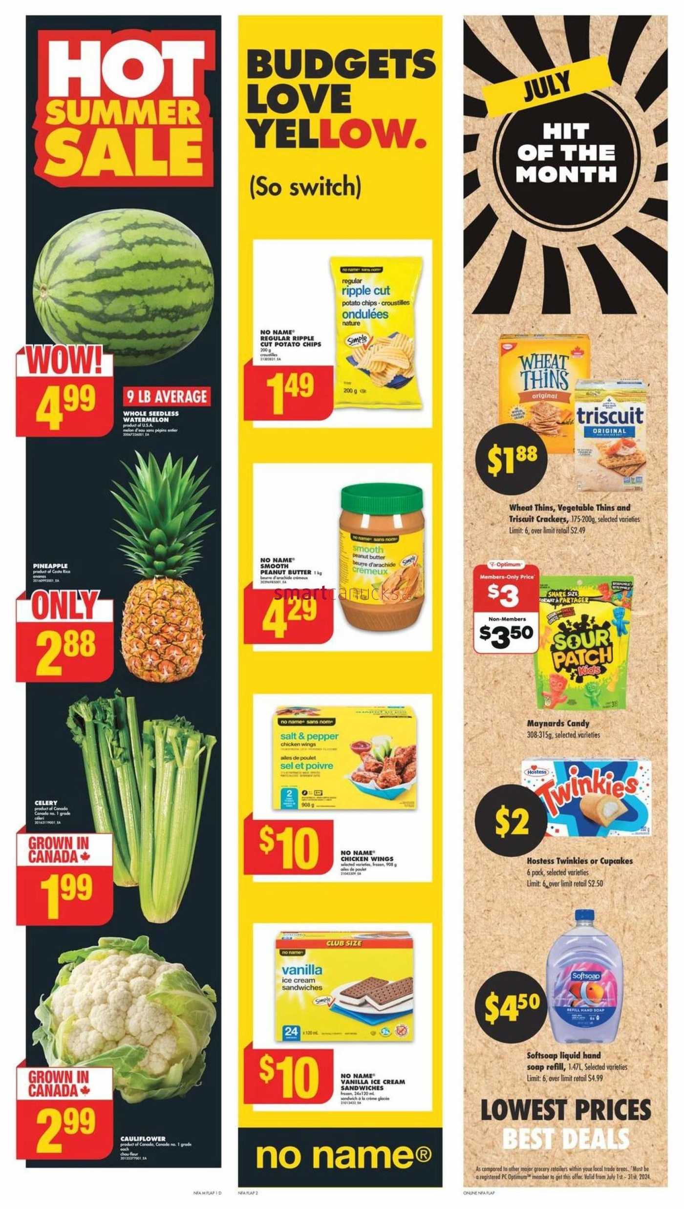 No Frills Atlantic Flyer July To