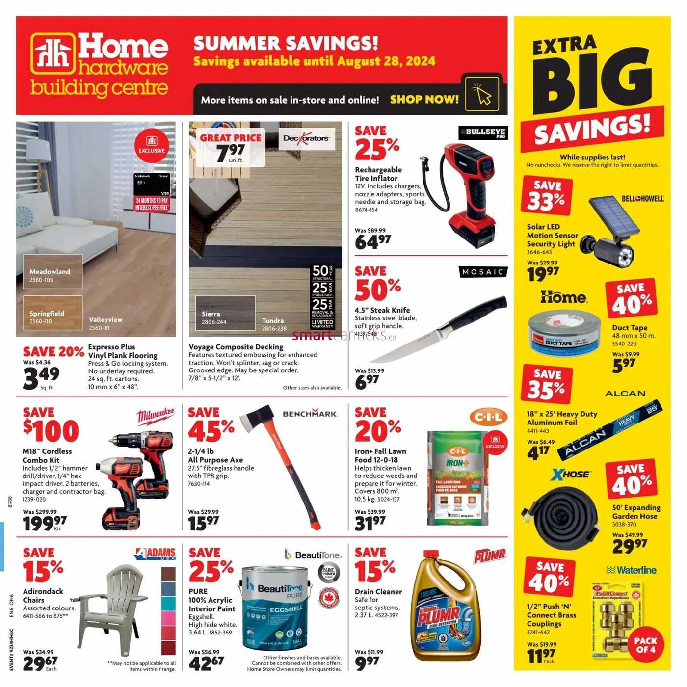 Home Hardware Building Centre On Flyer August To