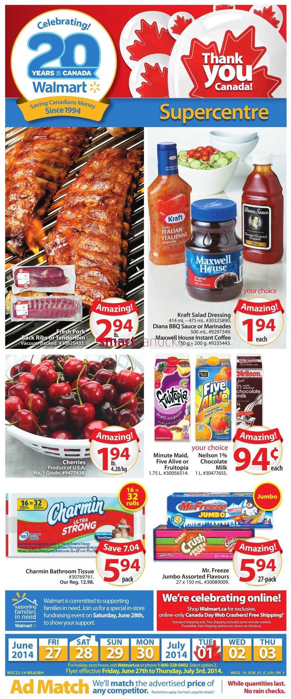 Walmart (ON) flyer June 27 to July 3