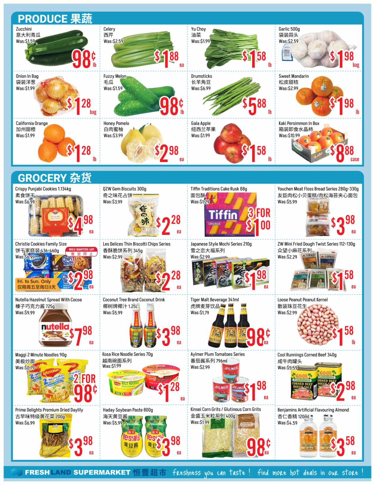 FreshLand Supermarket Flyer February 14 To 20