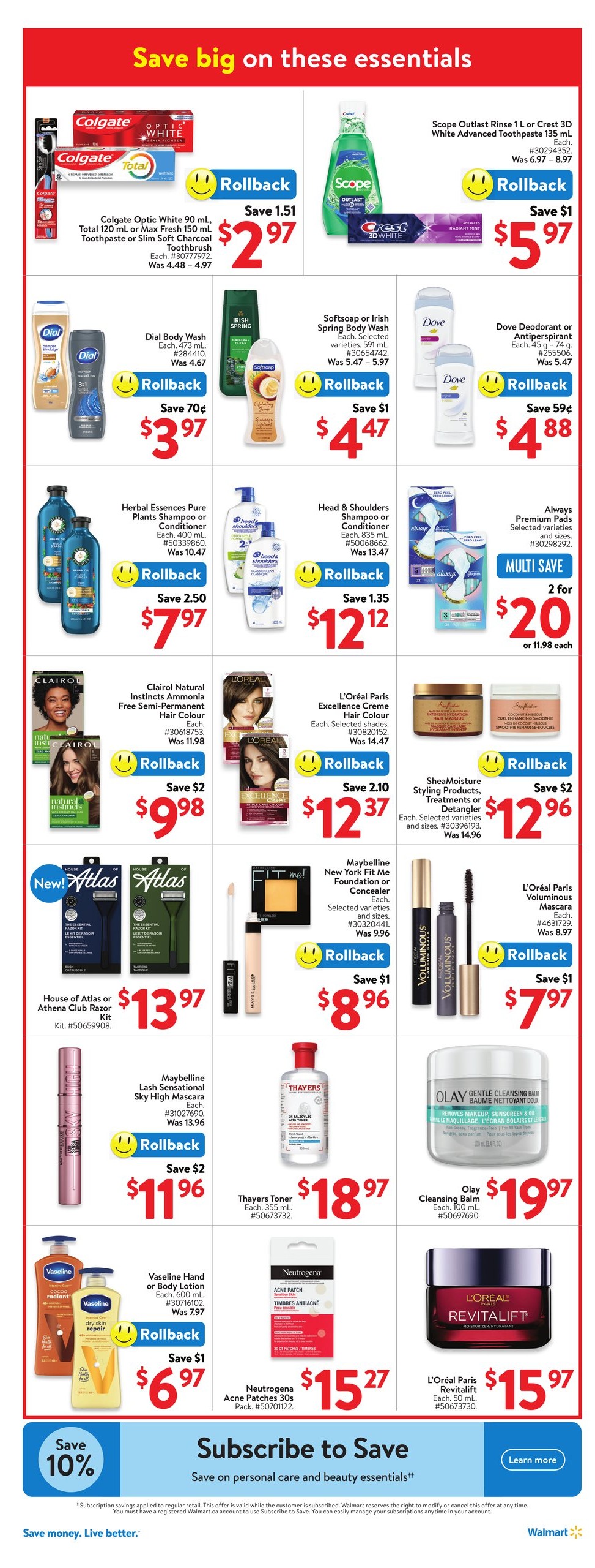 Walmart Atlantic Flyer February To March