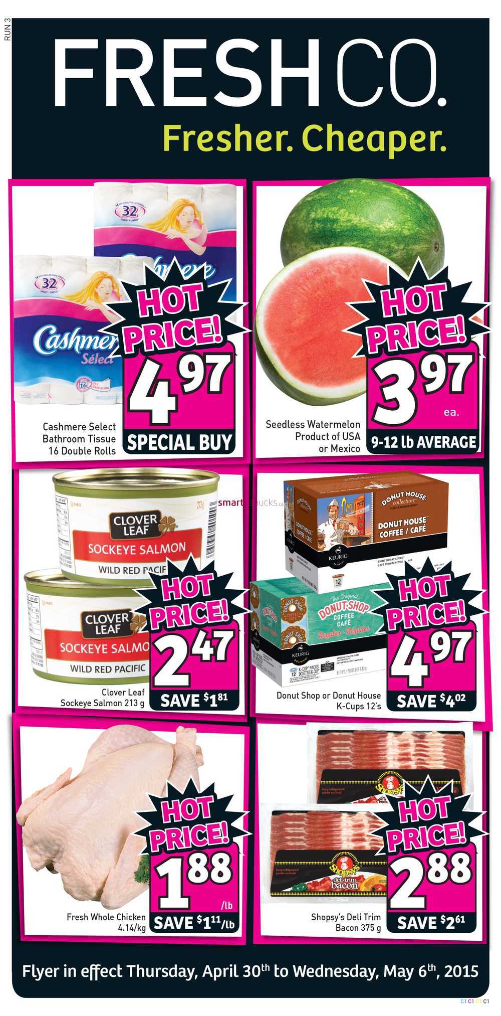 FreshCo Canada Weekly Flyers Thursday April 30 To Wednesday May 6 FreshCo Canada Weekly Flyers Thursday April 30 To Wednesday May 6