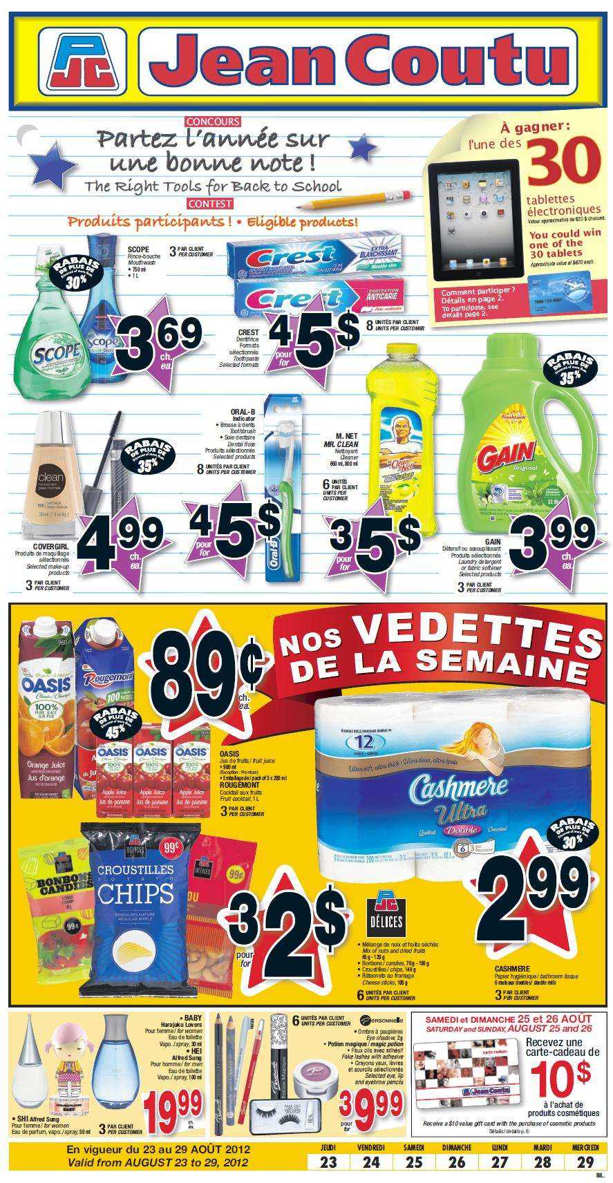 flyers jean coutu