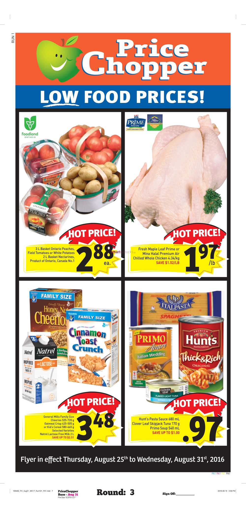 Price Chopper Flyer August 25 to 31