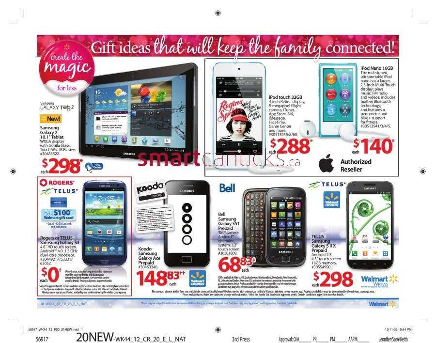 Walmart Canada Black Friday Flyer Sales 2012 - Hot Canada Deals Hot Canada Deals