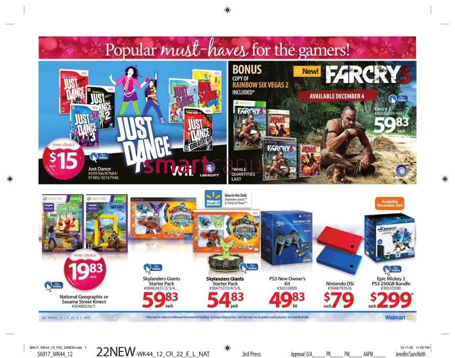 Walmart Canada Black Friday Flyer Sales 2012 - Hot Canada Deals Hot Canada Deals