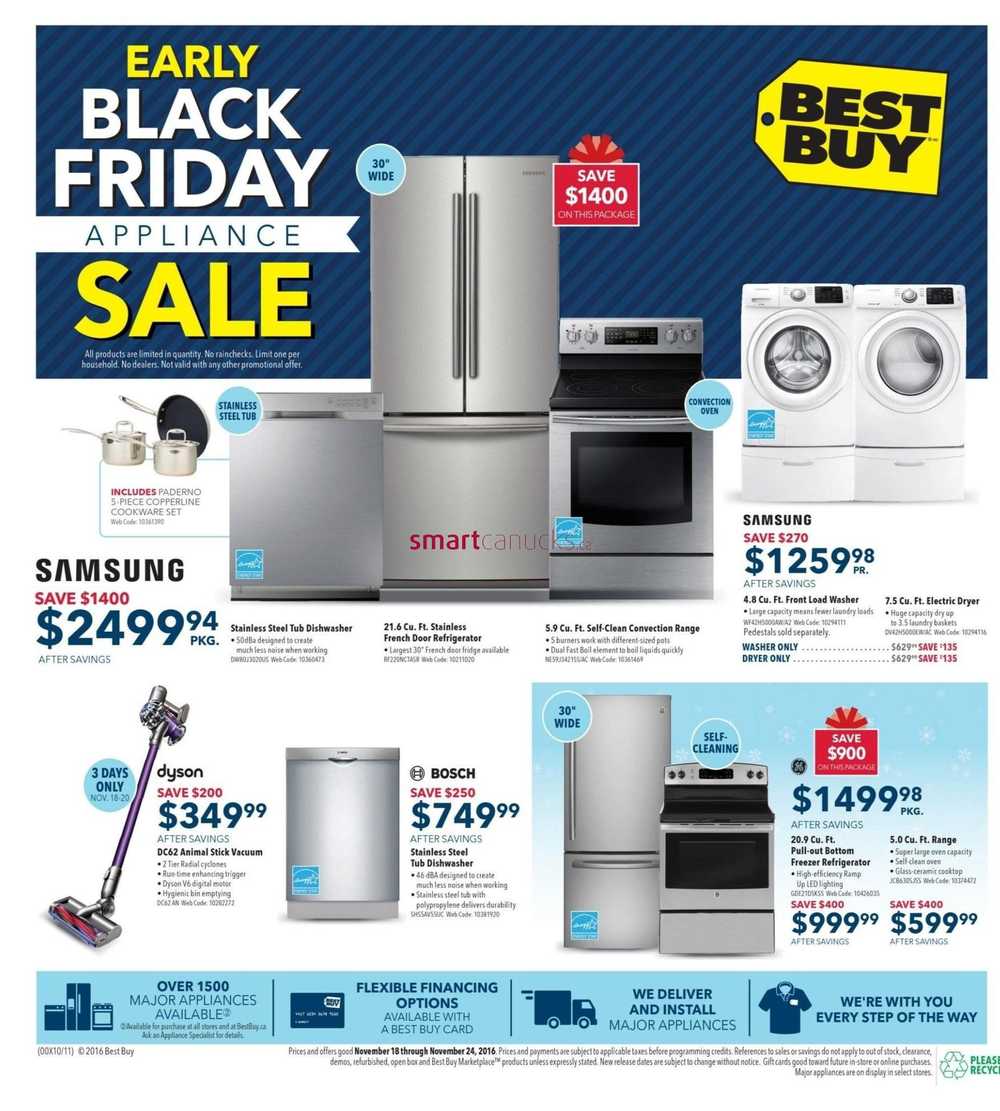 Best Buy Early Black Friday Sale Flyer November 18 to 24