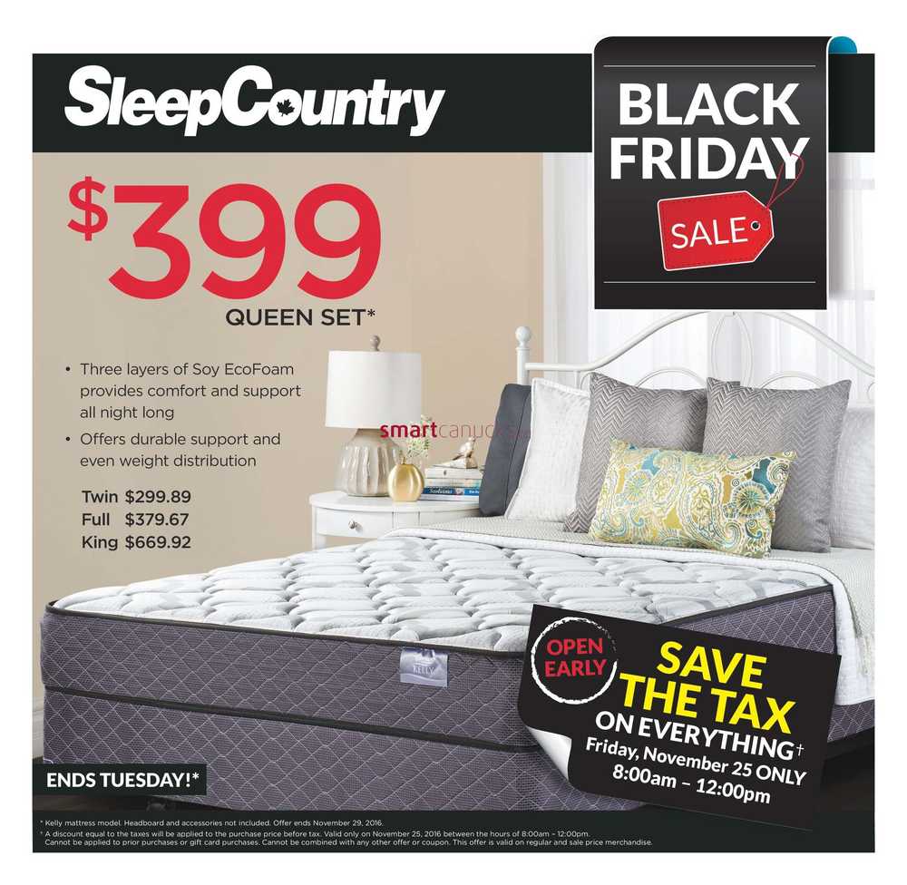 Sleep Country Canada Flyers