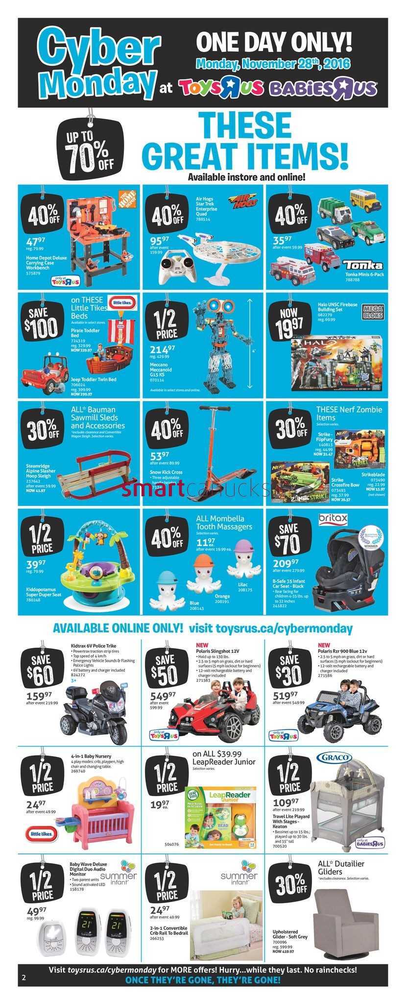 cyber deals on toys