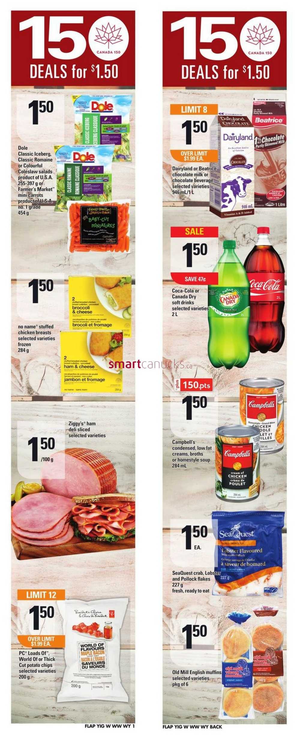 Where can you view the weekly Loblaws flyer for Ontario?
