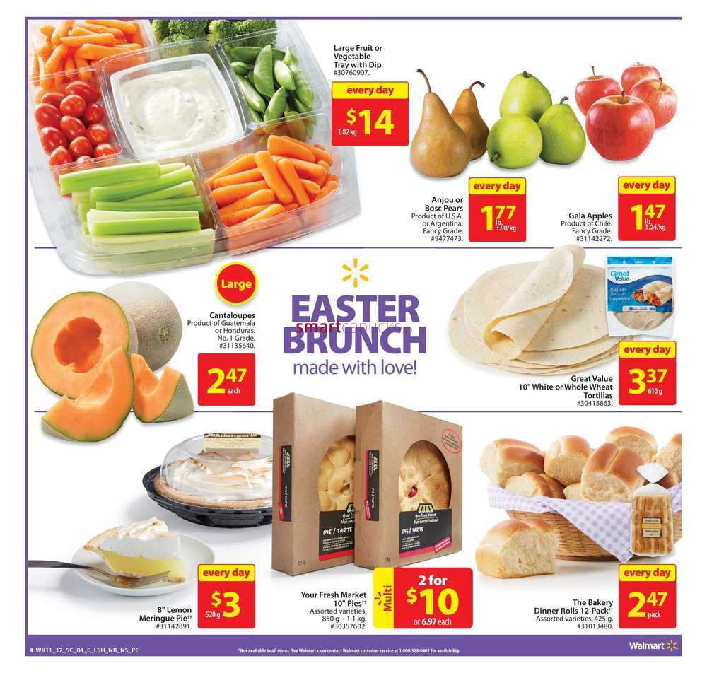 Walmart Supercentre Atlantic Flyer April 6 To 12