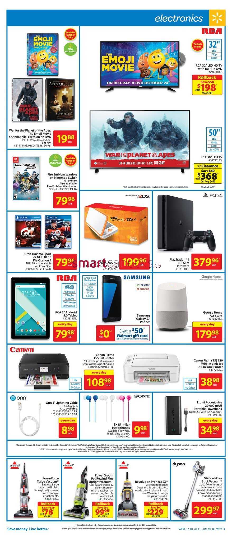 Walmart On Flyer October To