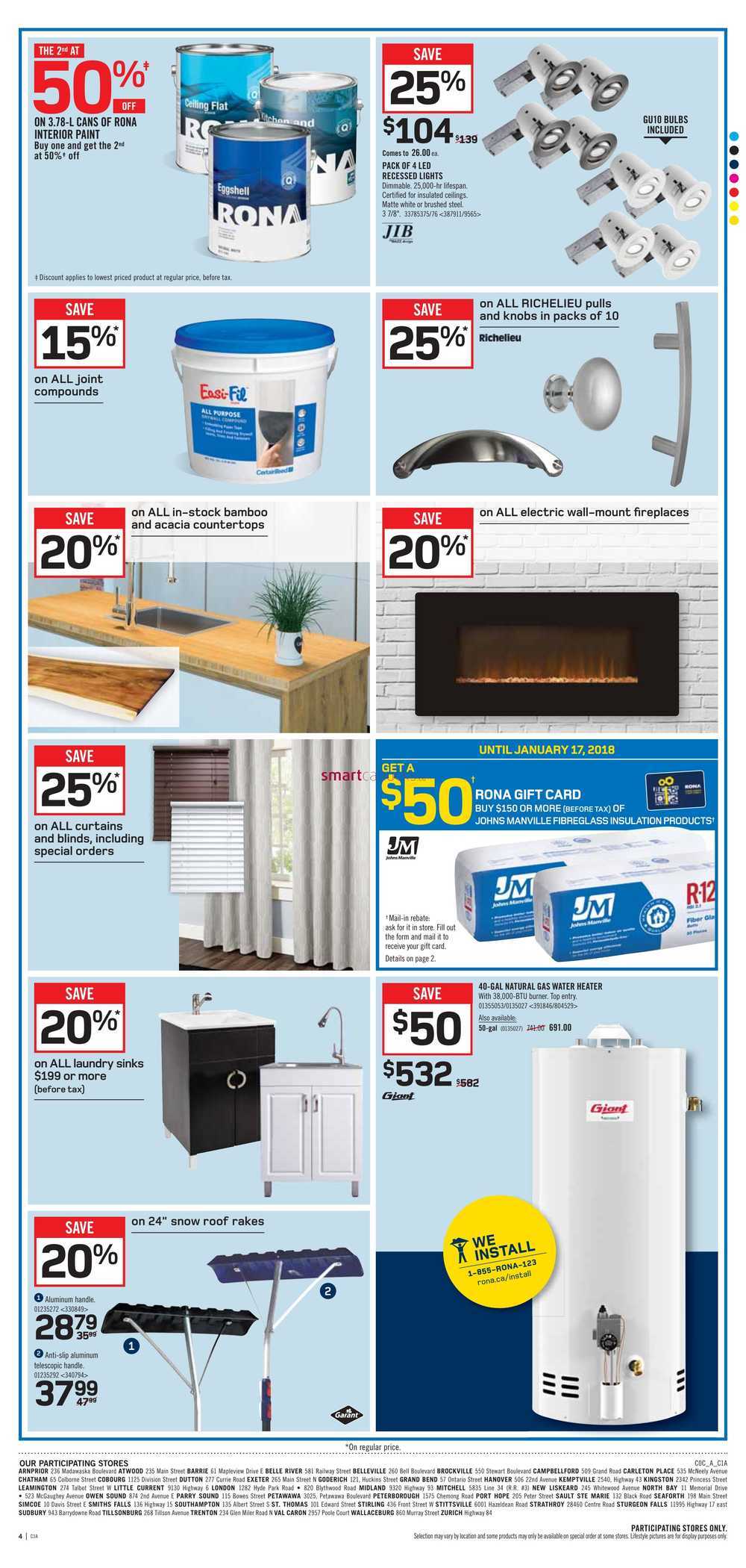 Rona ON Flyer January 11 To 17