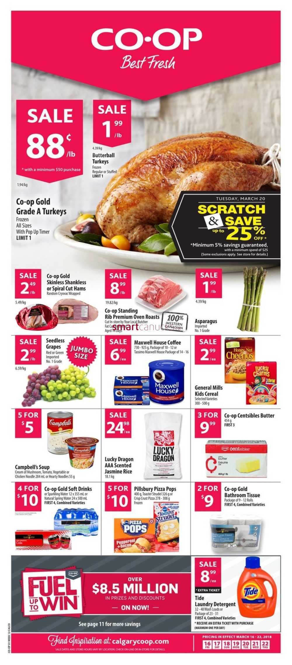 Calgary Co op Flyer March 16 To 22