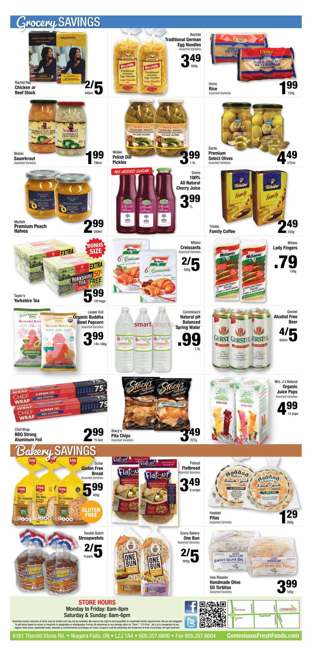 commissos fresh foods flyer april 13 to 19 commissos flyer