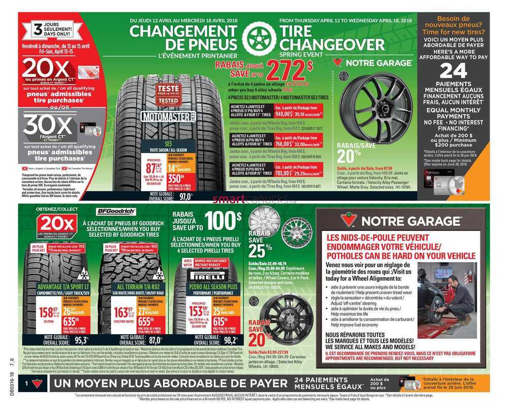 Canadian Tire (QC) Flyer April 12 to 18