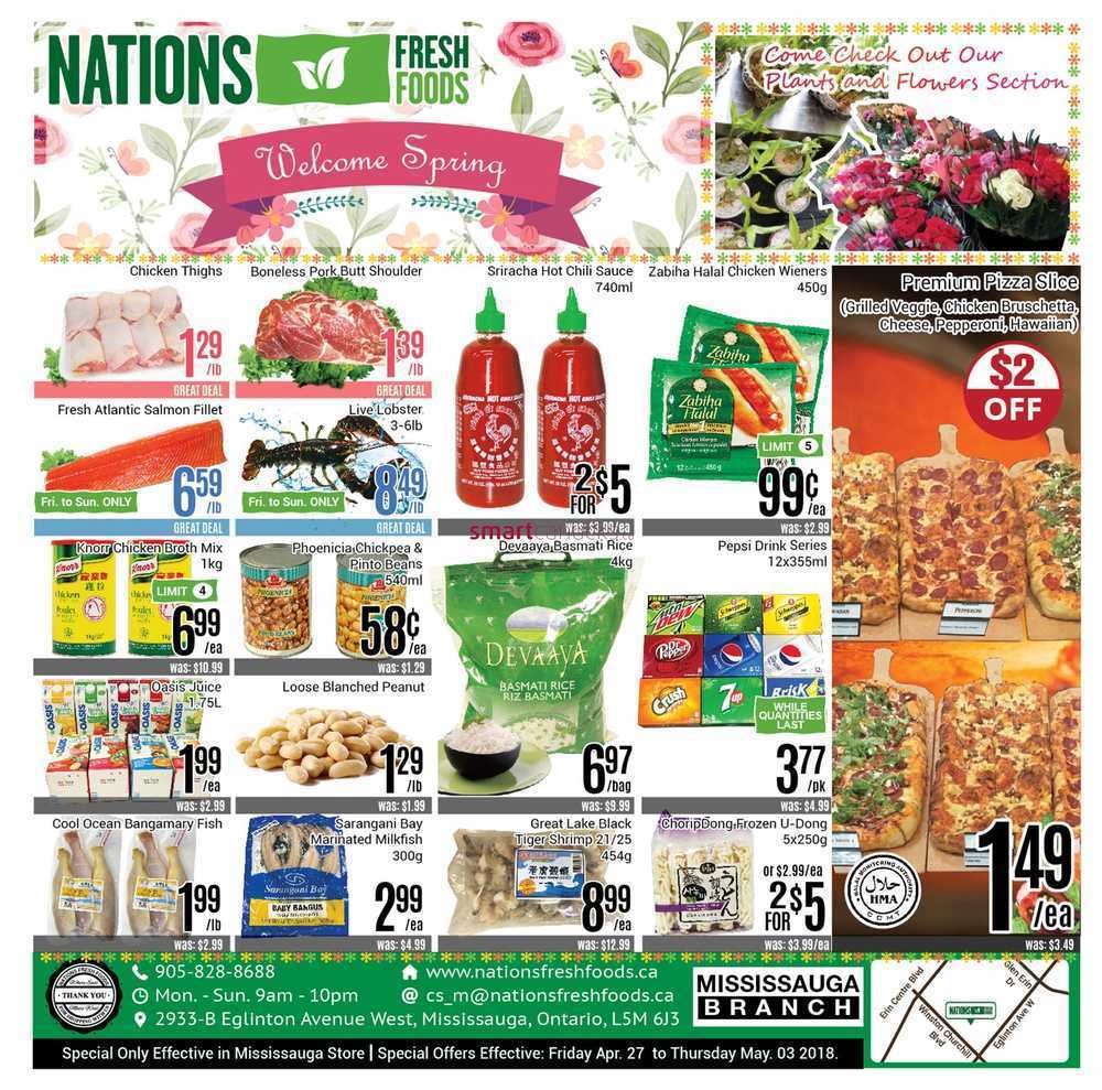 Nations Fresh Foods (Mississauga) Flyer April 27 to May 3