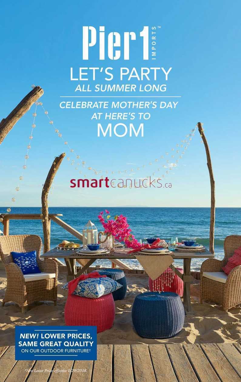 Pier 1 Imports Canada Flyers   Pier 1 Imports Flyer April 30 To May 28 1 