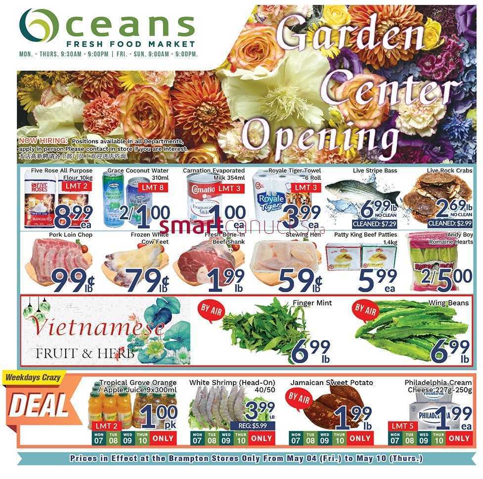 Oceans Fresh Food Market Canada Flyers