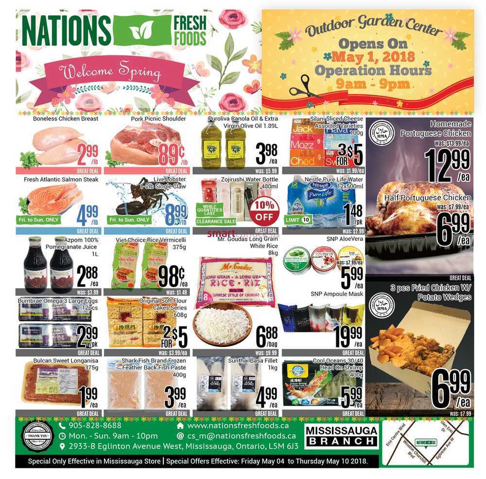 Nations Fresh Foods (Mississauga) Flyer May 4 to 10
