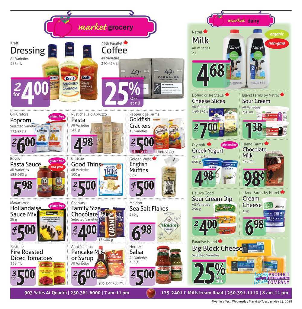 The Market Stores Flyer May 9 to 15
