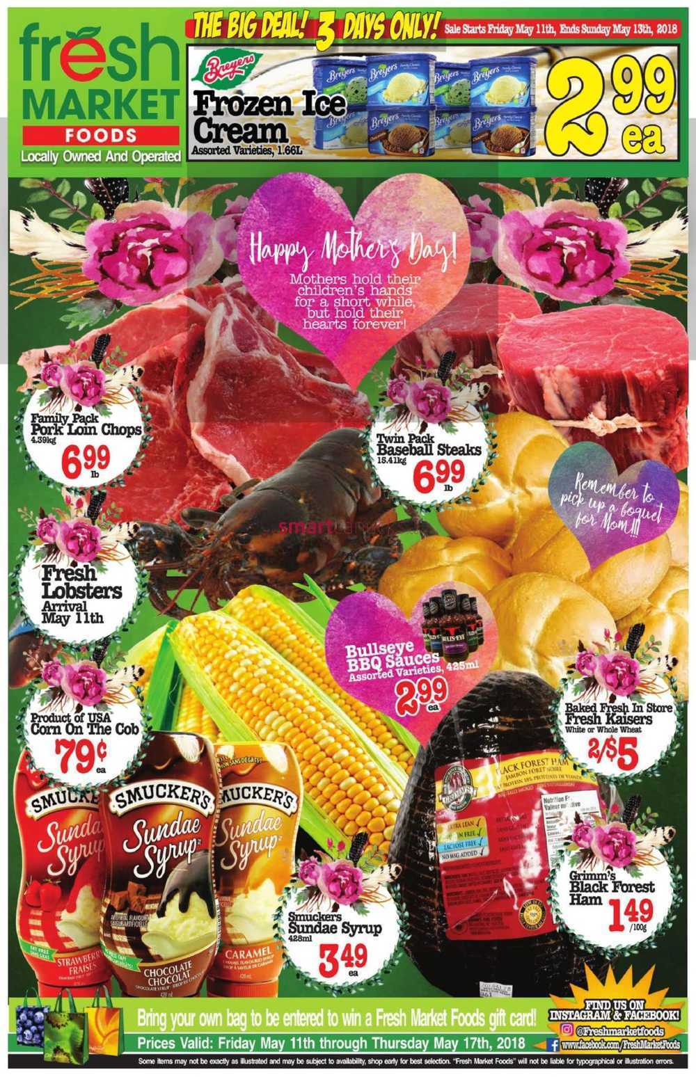 Fresh Market Foods Flyer May 11 to 17