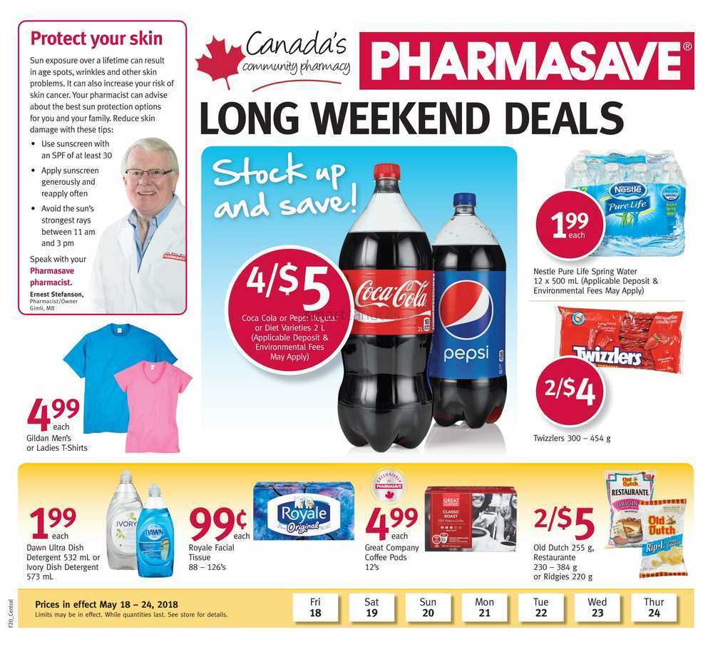 Pharmasave (SK & MB) Flyer May 18 to 24