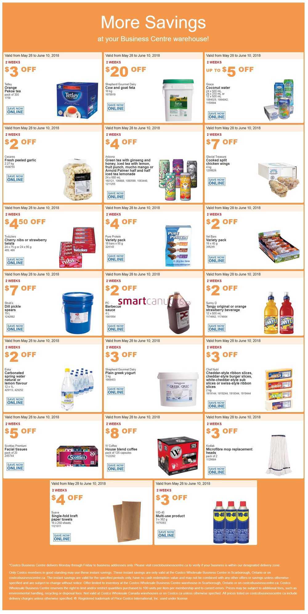 Costco Business Centre (Scarborough, ON) Instant Savings Flyer May 28