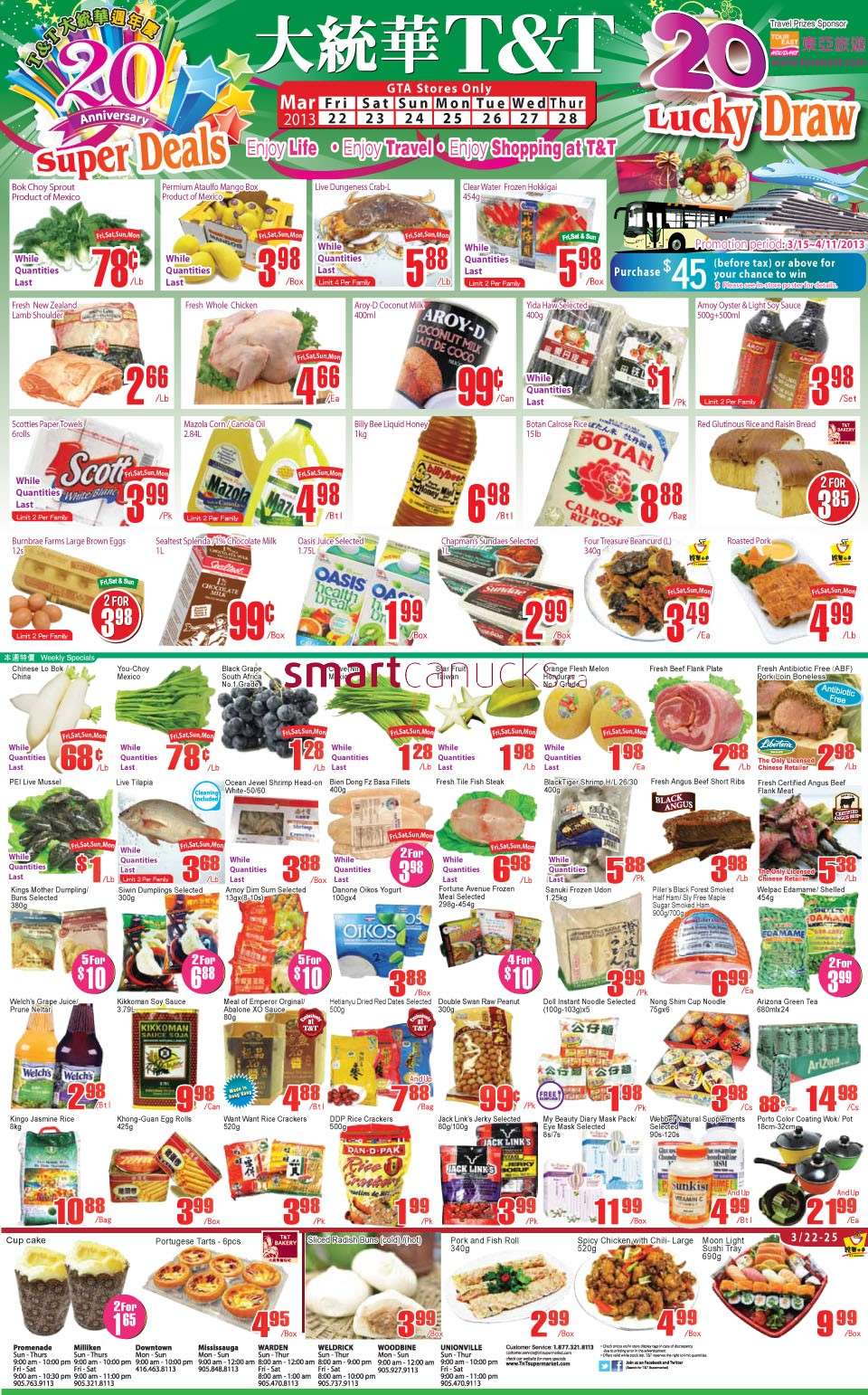 T&T Supermarket(GTA) flyer Mar 22 to 28