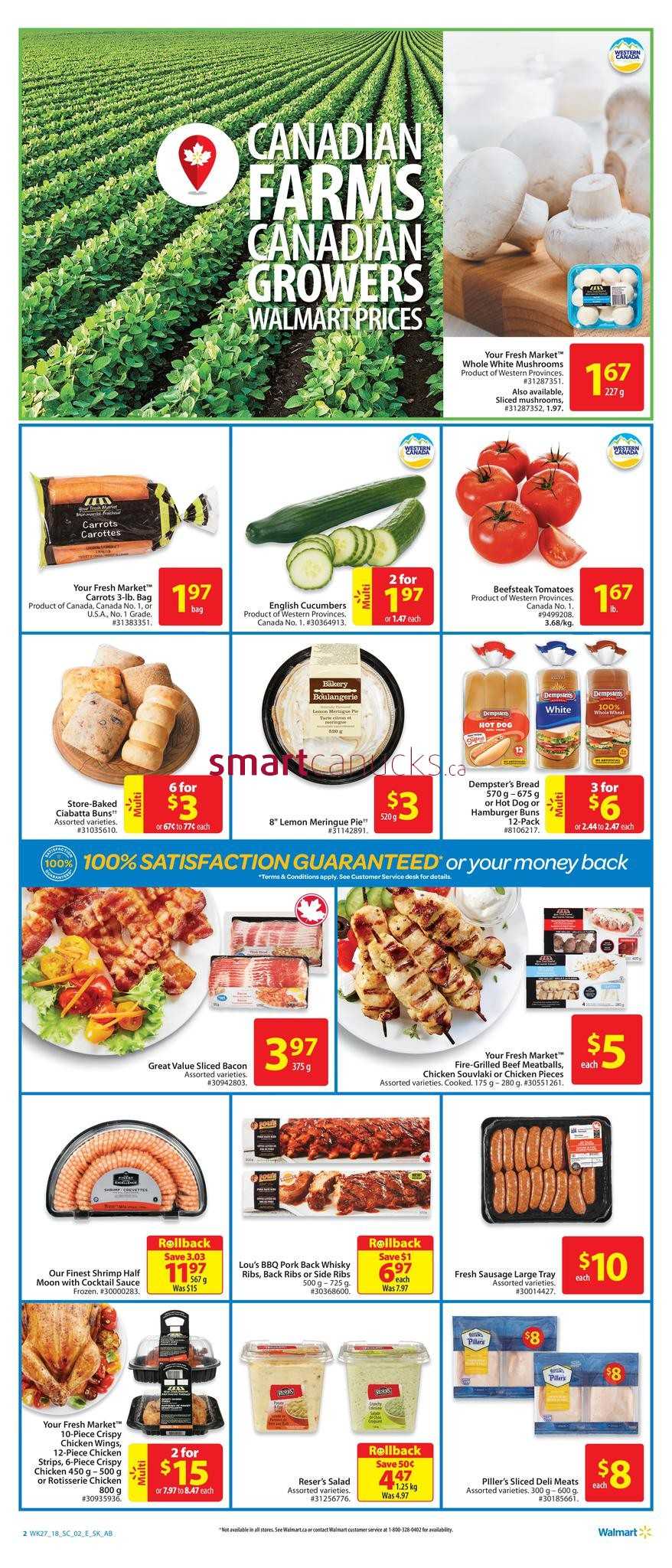 Walmart Supercentre (West) Flyer July 26 to August 1