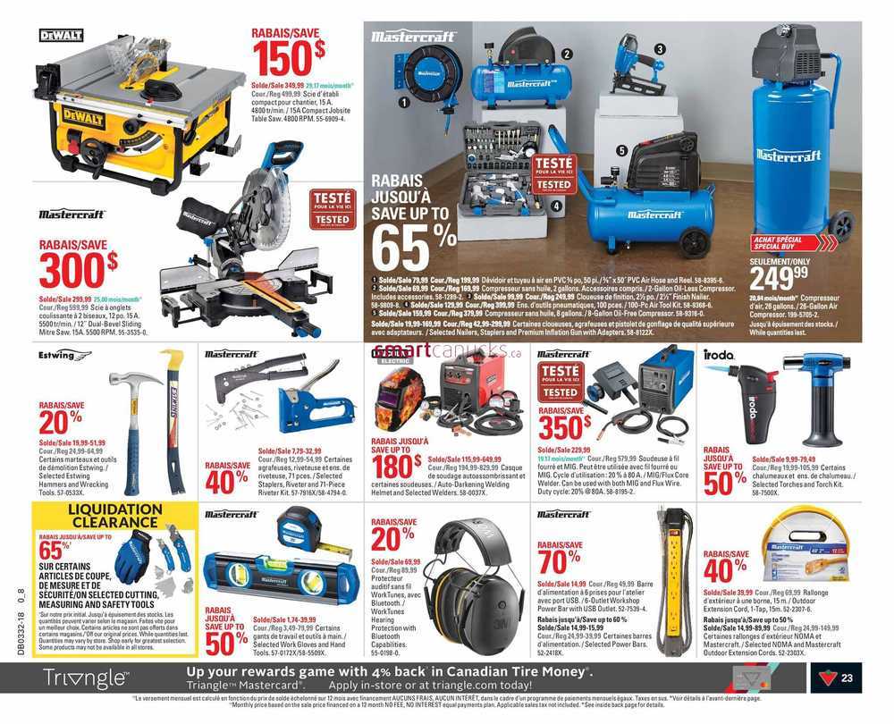 Canadian Tire QC Flyer August 2 to 8