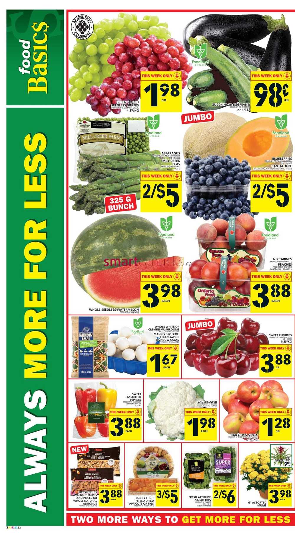 Food Basics Flyer August 9 to 15