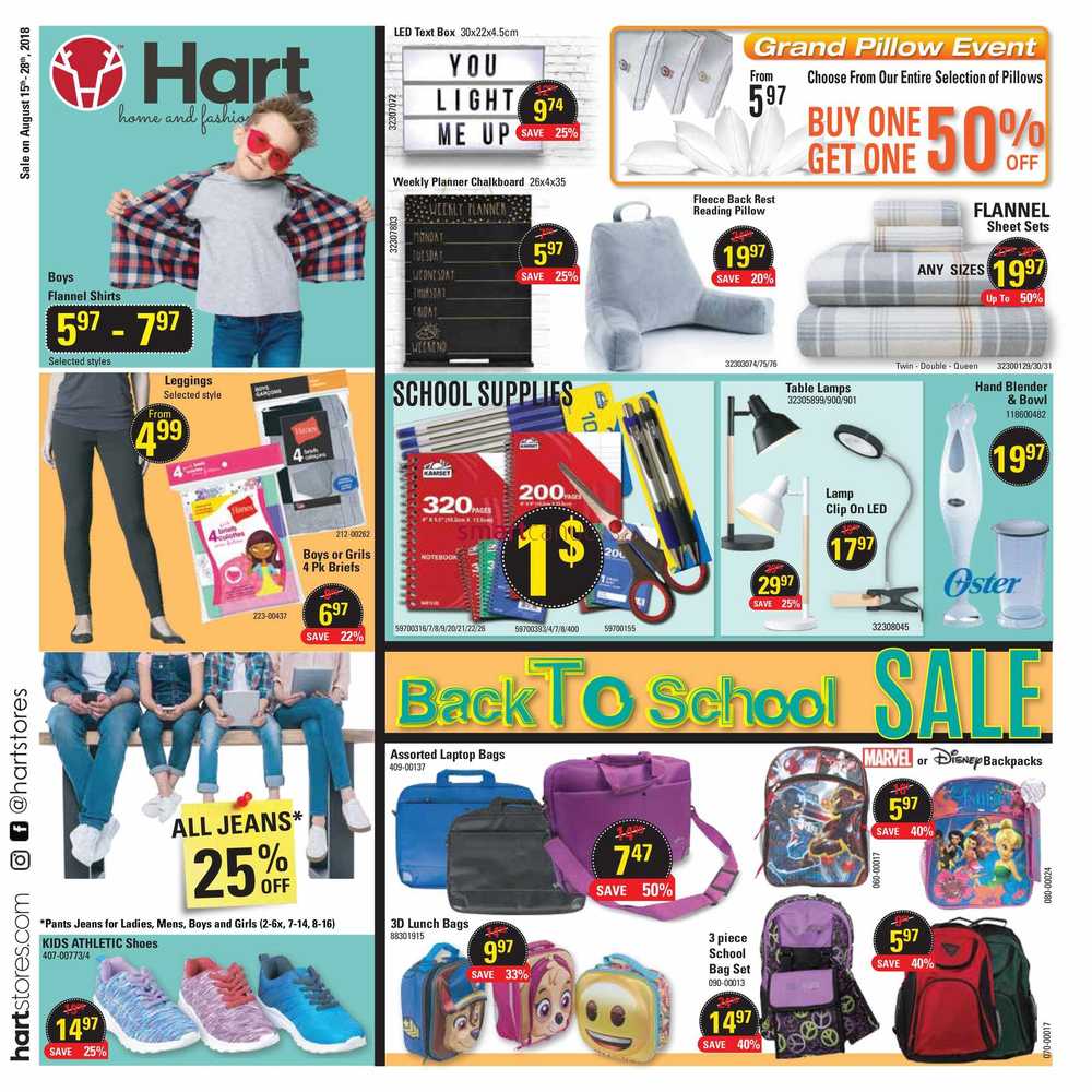 Hart Stores Canada Flyers