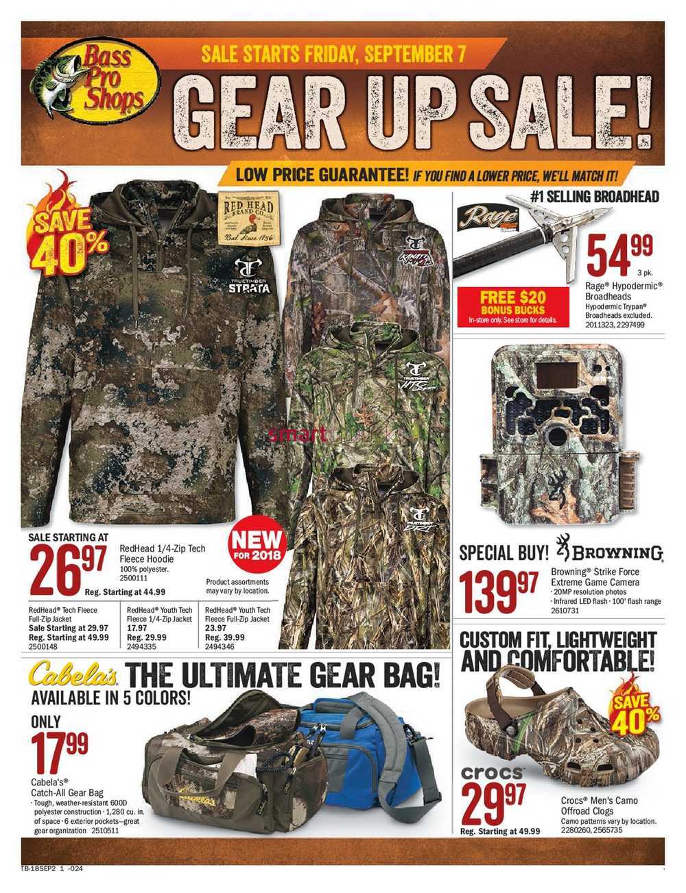 Bass Pro Shops Flyer September 7 To 23