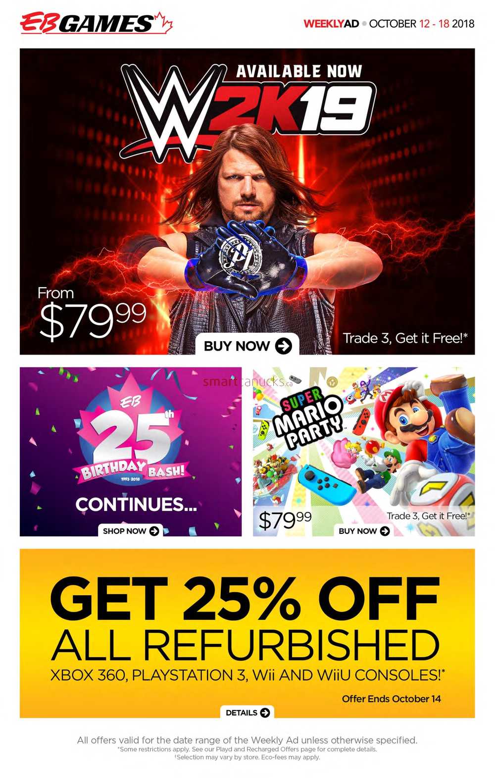 [EBGames] Pages 2, 3, and 4 of the Black Friday flyer are ...