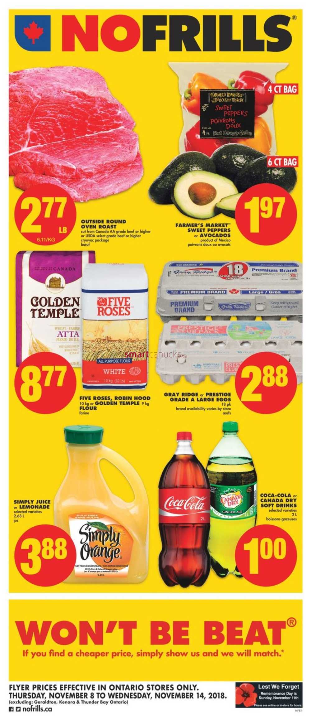 No Frills ON Flyer November 8 To 14 No Frills Flyer