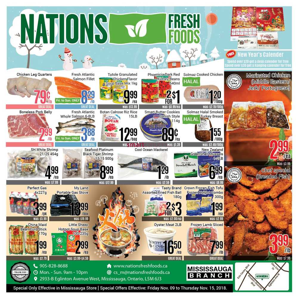 Nations Fresh Foods (Mississauga) Flyer November 9 to 15