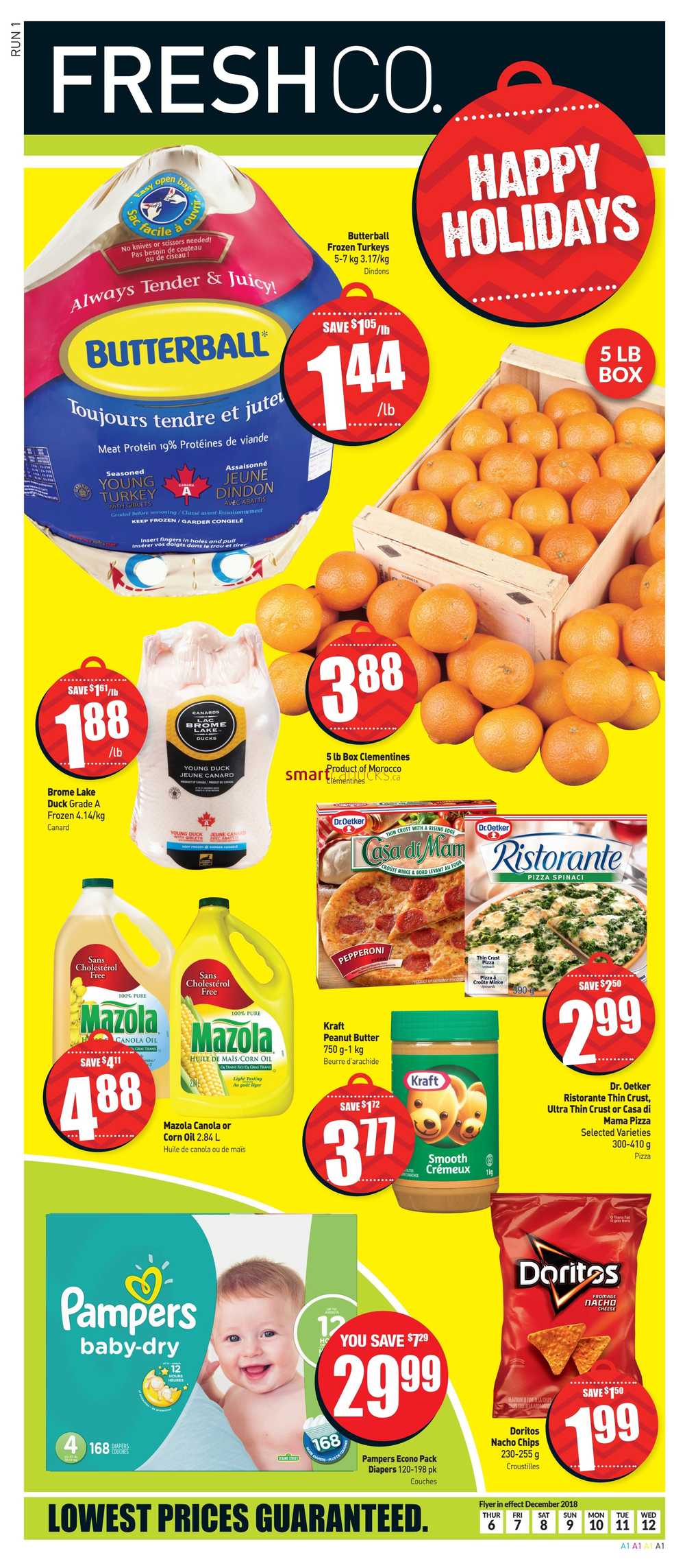 FreshCo Flyer December 6 To 12